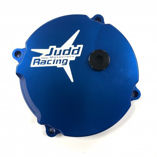 Judd Racing Clutch Cover with adjustment - Blue KTM 50SX 2009> Husqvarna TC50 2017>