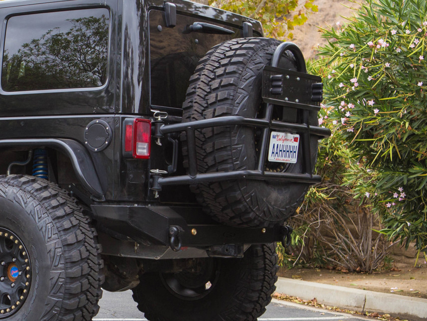 Jeep Jk Swing Out Rear Tire Carrier Bumper Package Steel