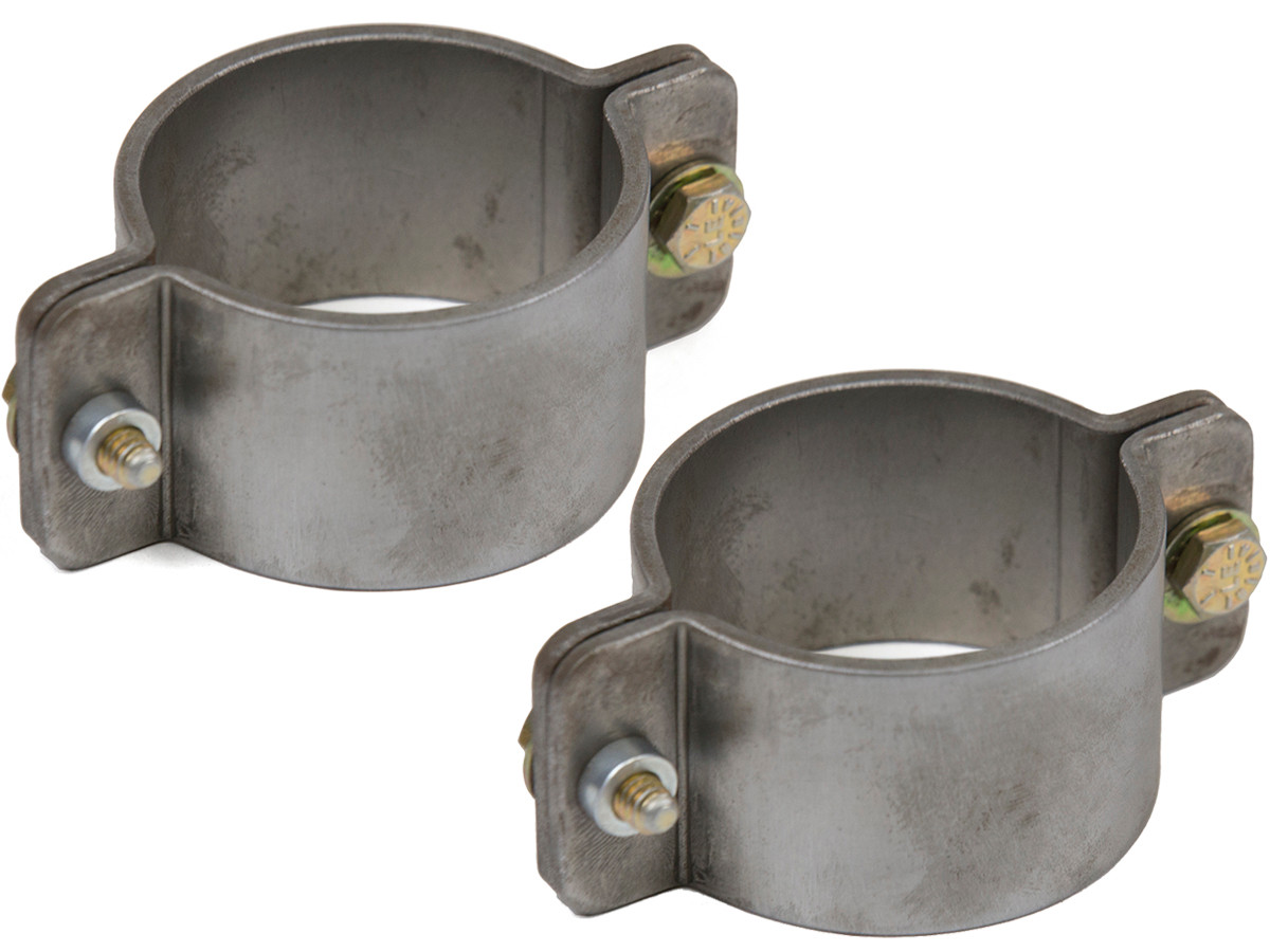 2 Bolt, Formed Tube Clamps, 21/4" GenRight Jeep Parts