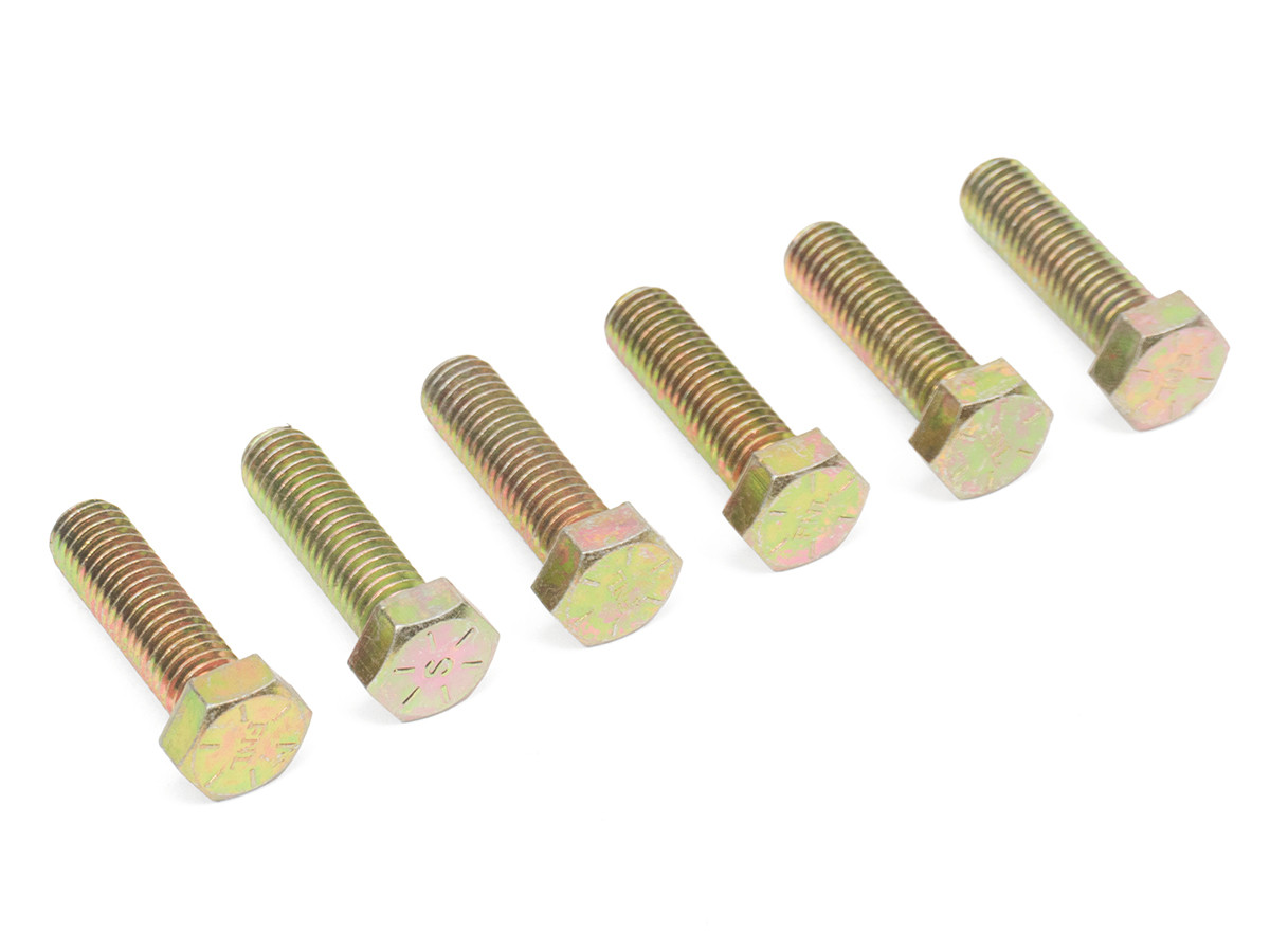 1/2"13 x 2" Skid Plate Bolts (Hex Head) Set of 6 GenRight Off Road