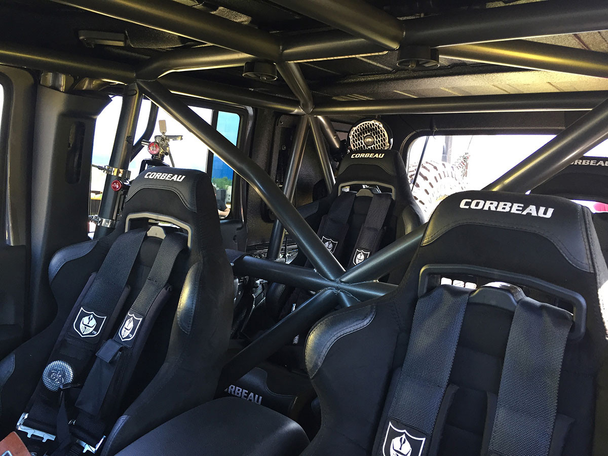 Jeep Jk Behind The Seat X Bar For Genright Cages