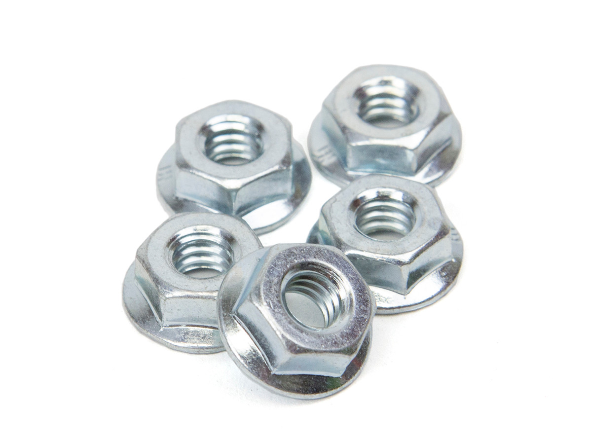 1/4"20 Flange Nuts (5 Pack) GenRight Off Road