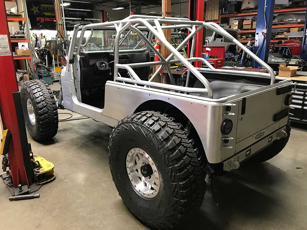 jeep wrangler roll cage