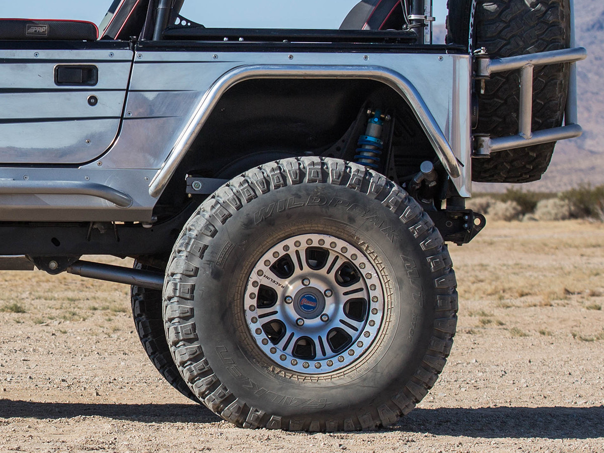 4" Flare HiFender Rear Fenders Steel GenRight Jeep Parts