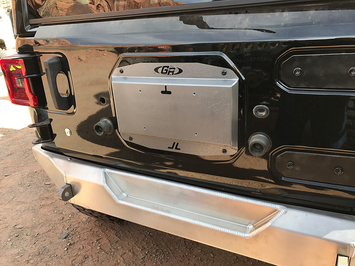 Jeep License Plate Frame Jeep Wrangler Tailgate Plate Jeep JL Plate