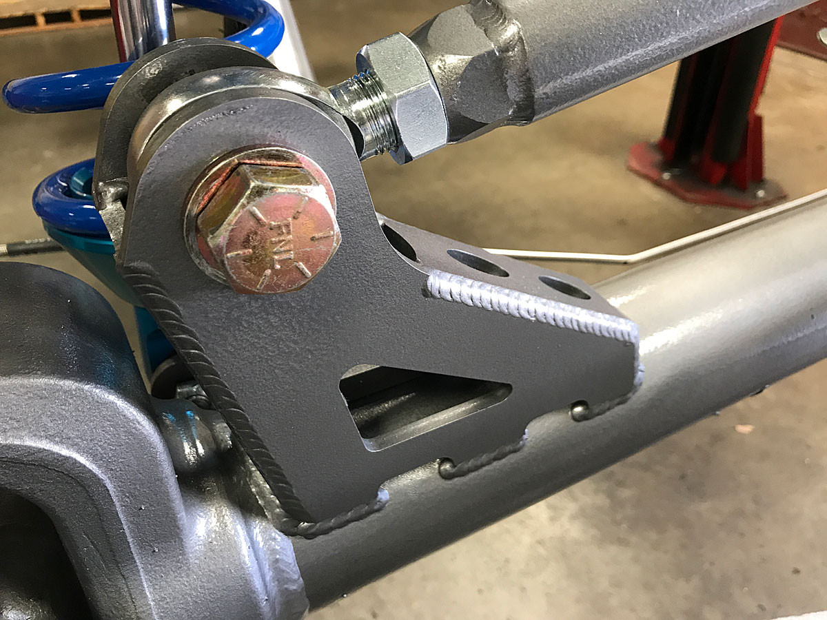 JK Elite Axle Side Trac Bar Mount GenRight Jeep Parts