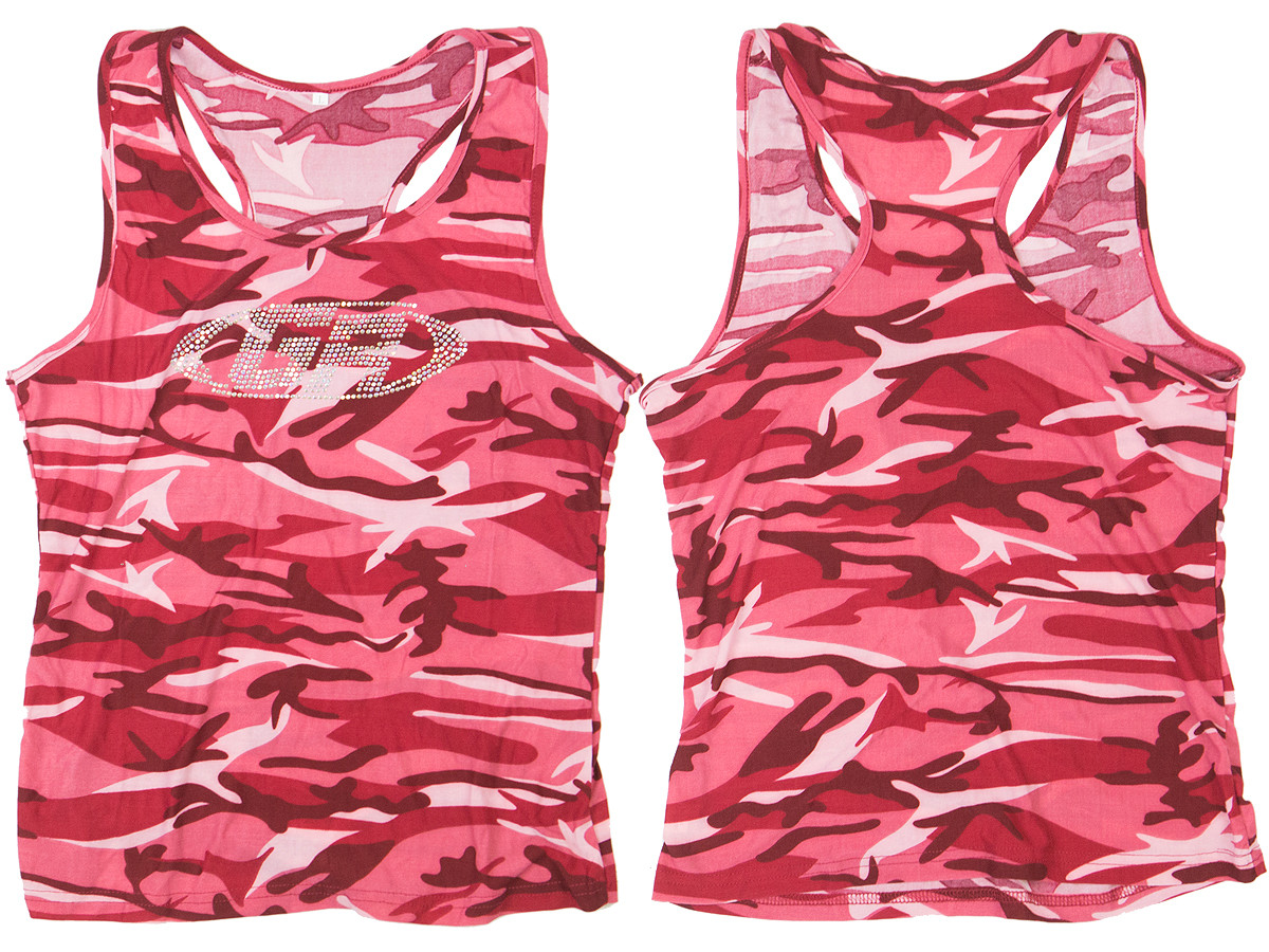 Women's Camo Blink Racerback Tanktop GenRight Off Road