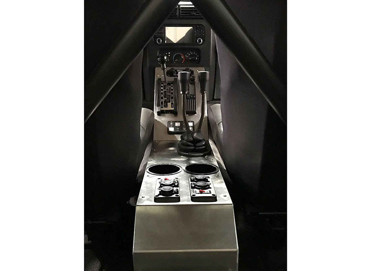 2001 Jeep Wrangler Center Console Subwoofer