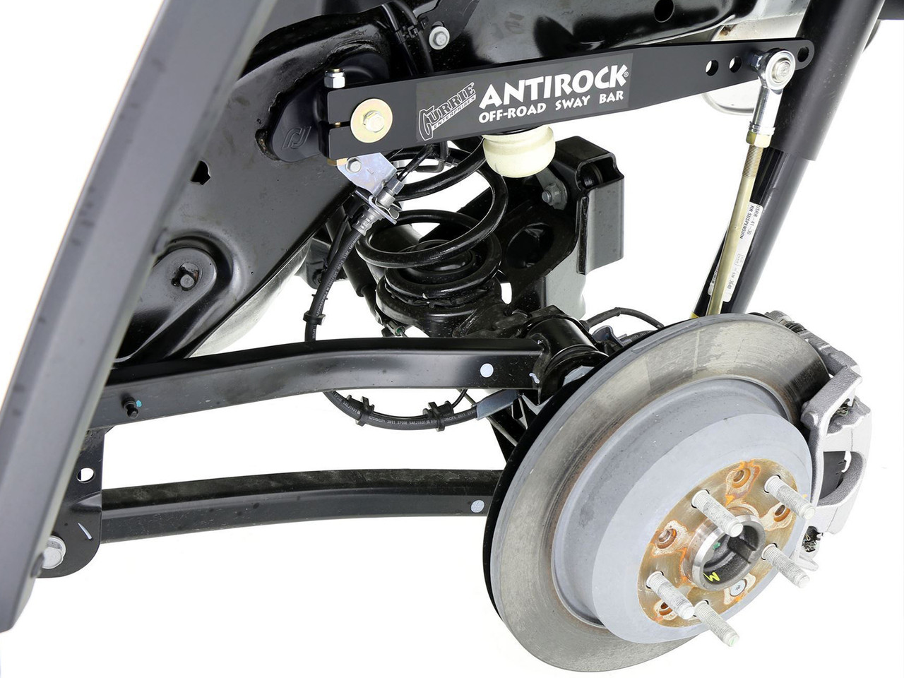 JL 2D or 4D Antirock® Rear Sway Bar Kit (Steel Arms) GenRight Off Road