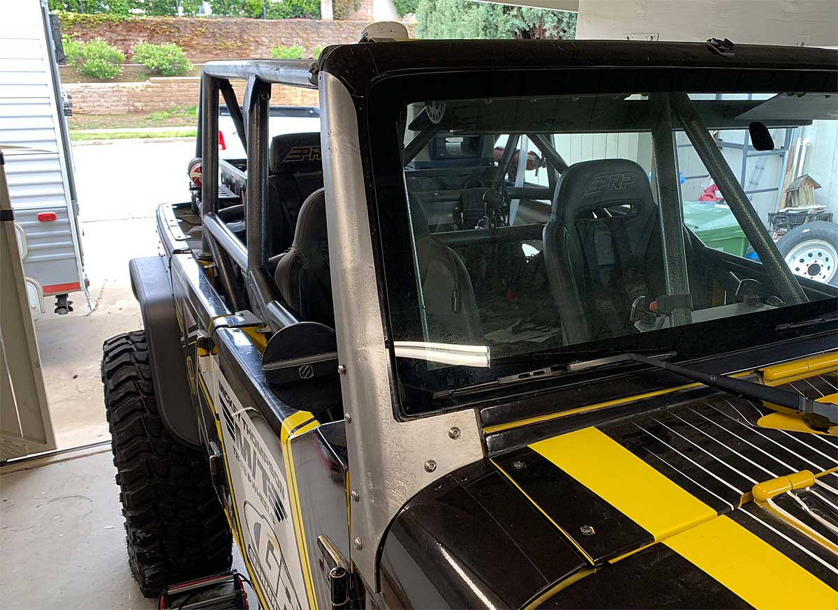 GenRight Jeep JK Windshield Armor