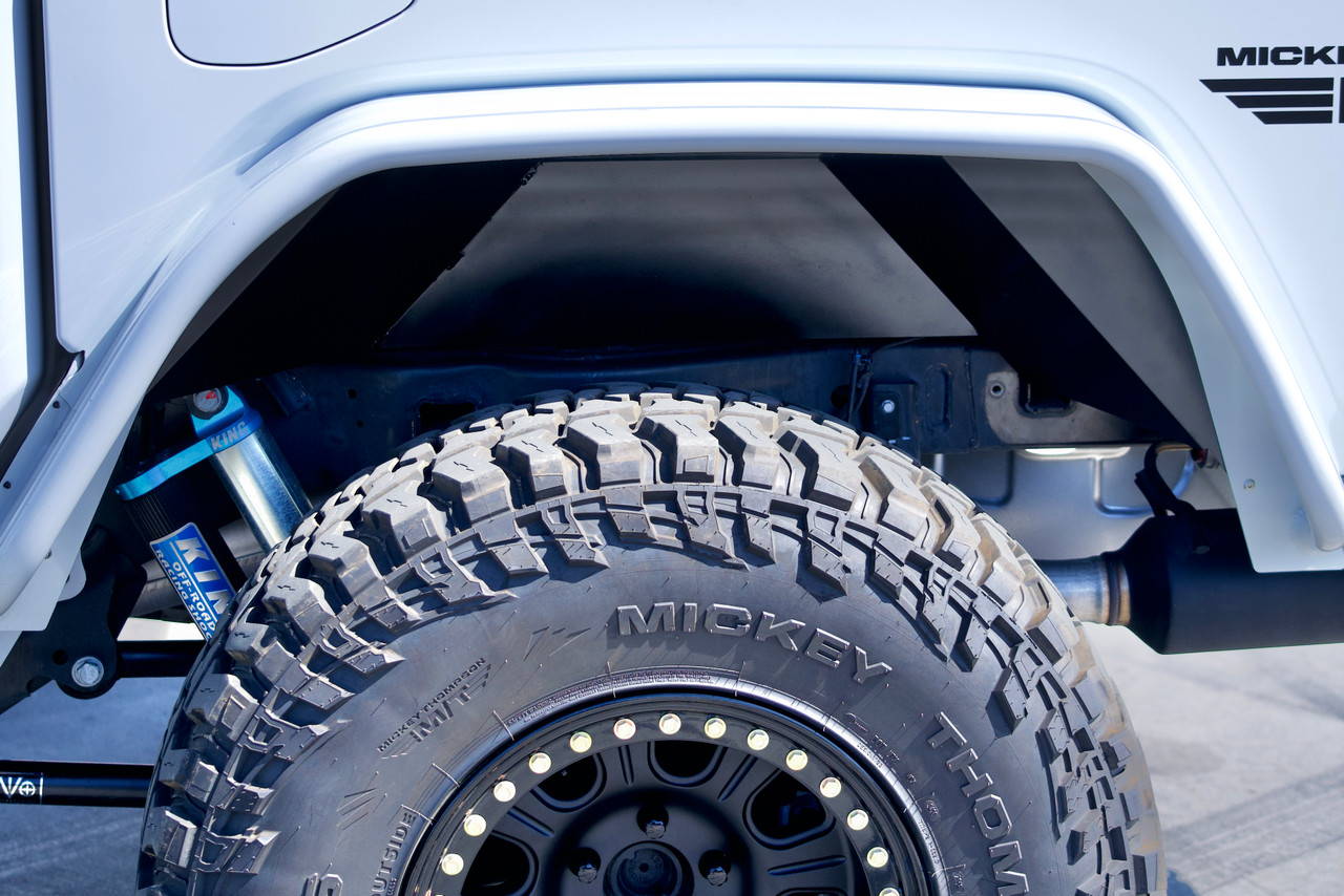 Jeep Gladiator Rear Inner Fenders Jeep JT Aluminum Inner Fenders