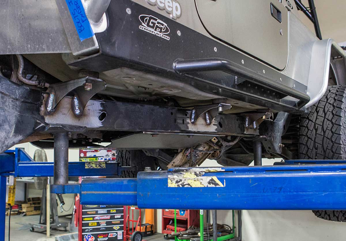 Body Mount Lift Kit, TJ / LJ GenRight Jeep Parts