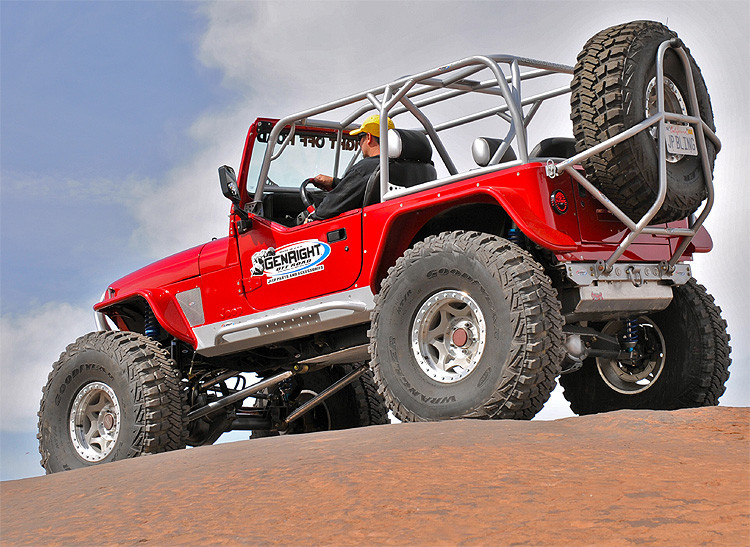 Body Mount Lift Kit, YJ GenRight Jeep Parts