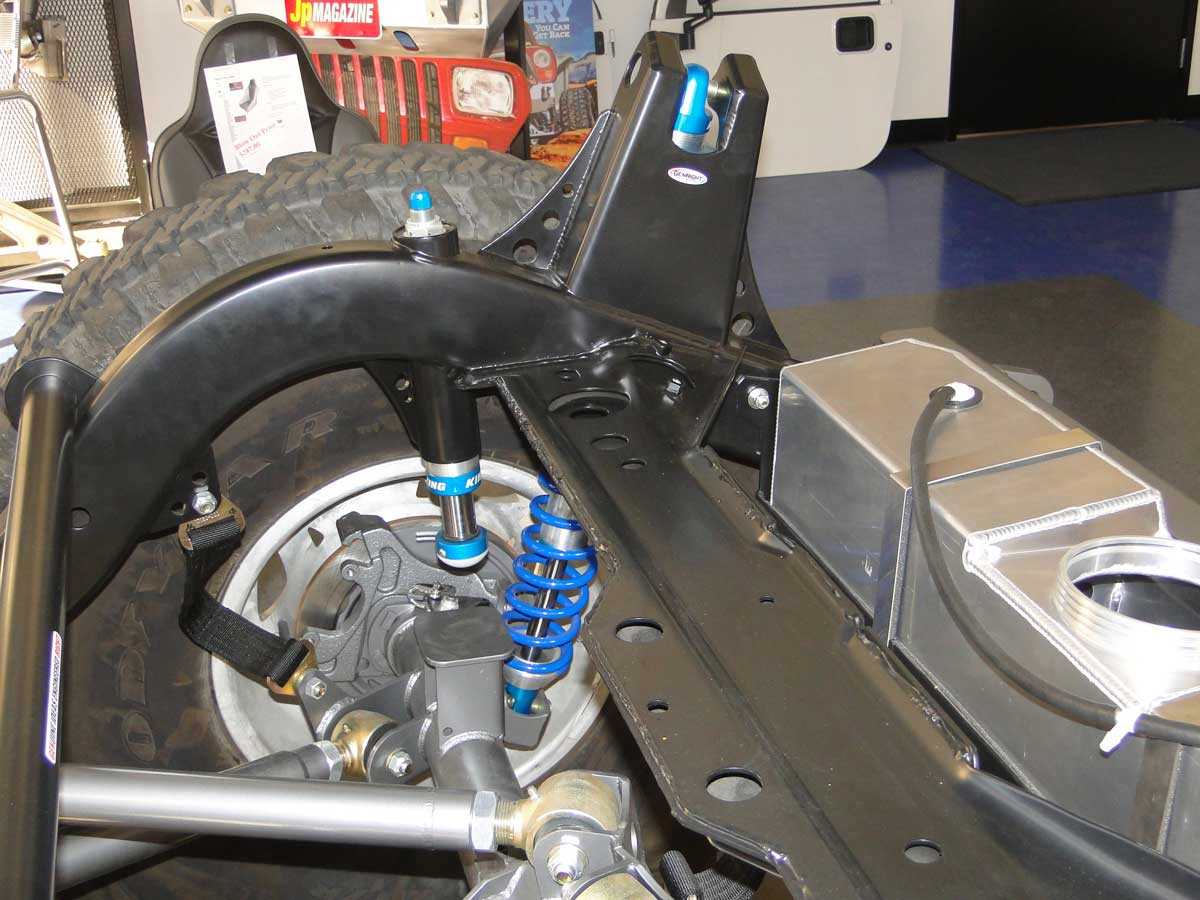 Rear Bump Stop Pad Kit GenRight Jeep Parts