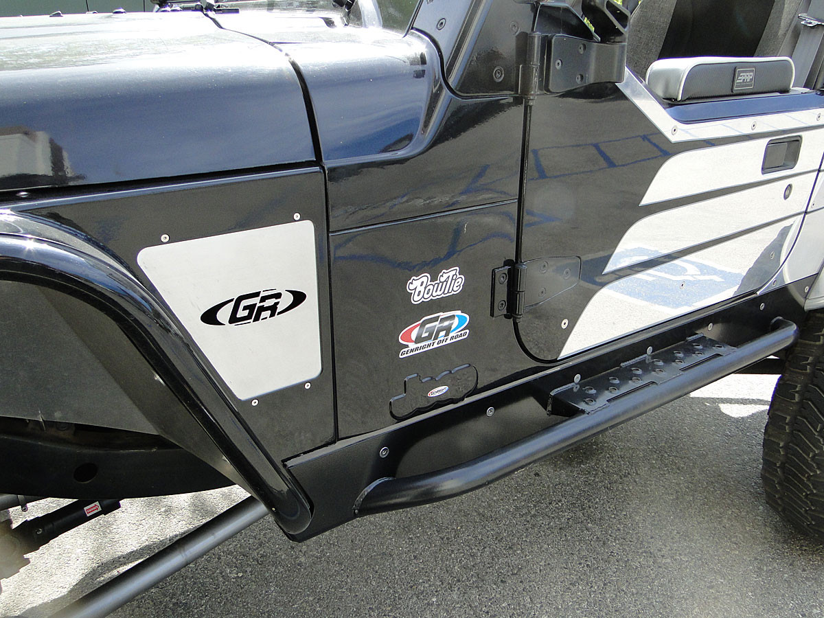 Jeep Tj Lj Aluminum Half Door Armor