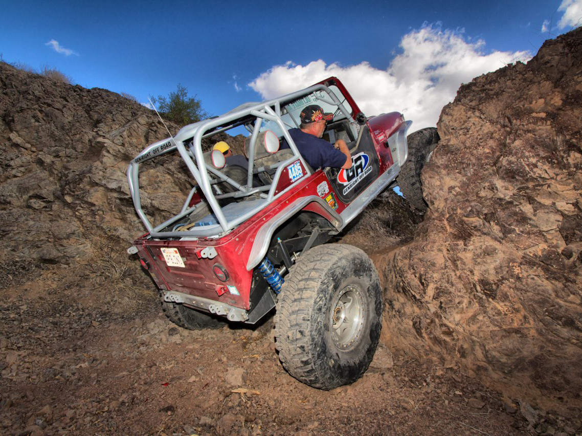 YJ Full Roll Cage Kit GenRight Jeep Parts