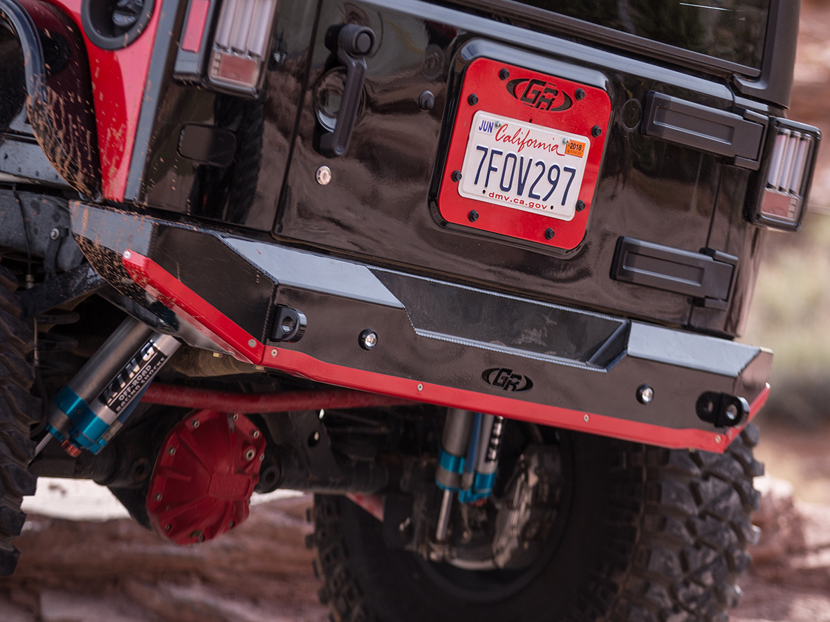 Jeep Lj For Sale >> Jeep JK Aluminum Rear Bumper | GenRight Jeep Parts Jeep Lj For Sale >> Jeep JK Aluminum Rear Bumper | GenRight Jeep Parts