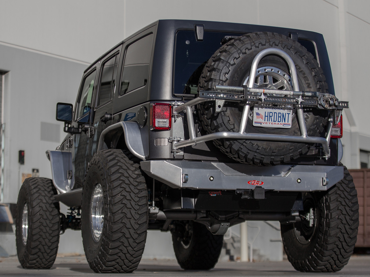 jeep yj spare tire carrier