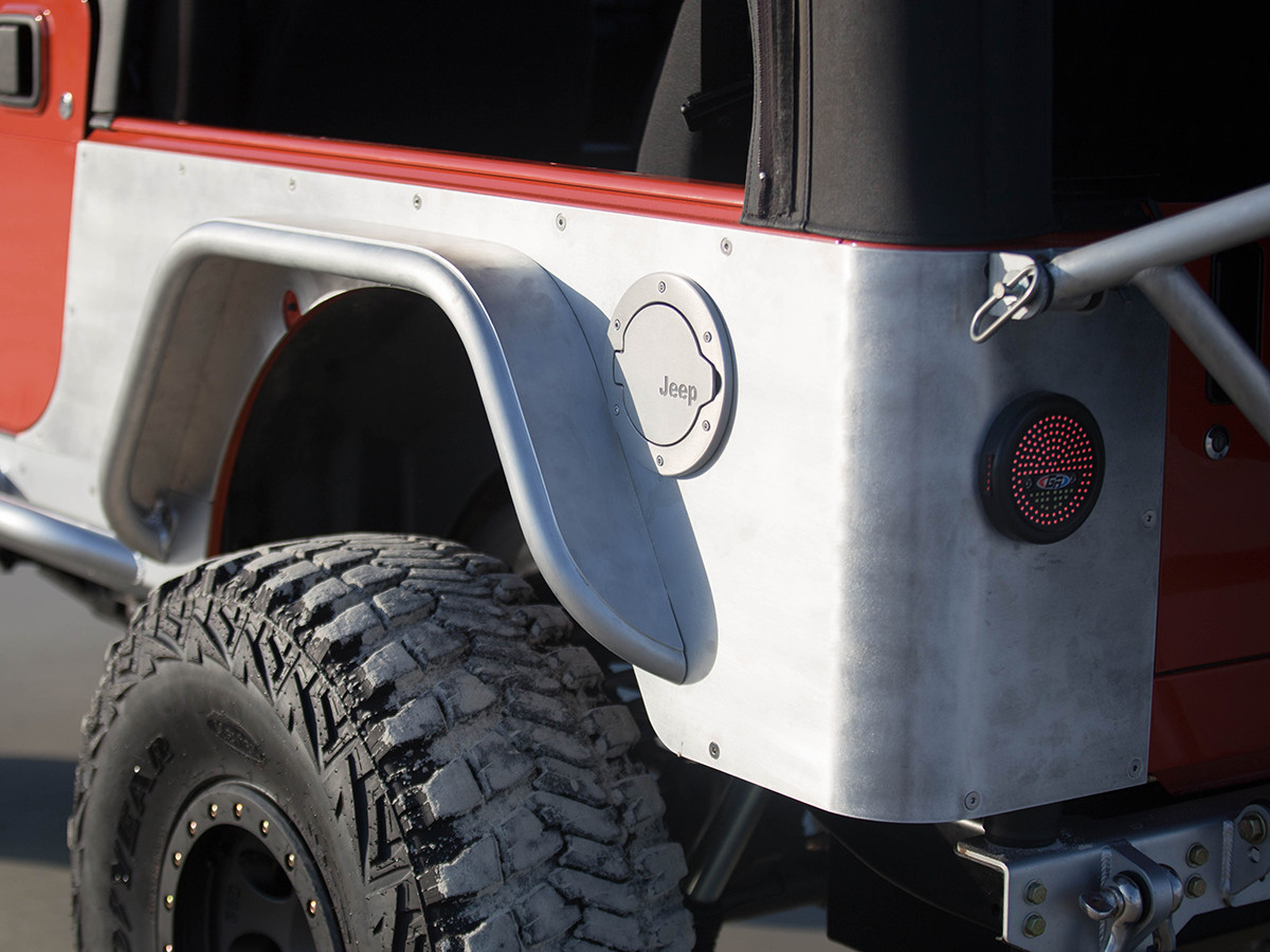 Jeep Wrangler Corner Guards Jeep LJ Corner Guard Set Off Road Panel