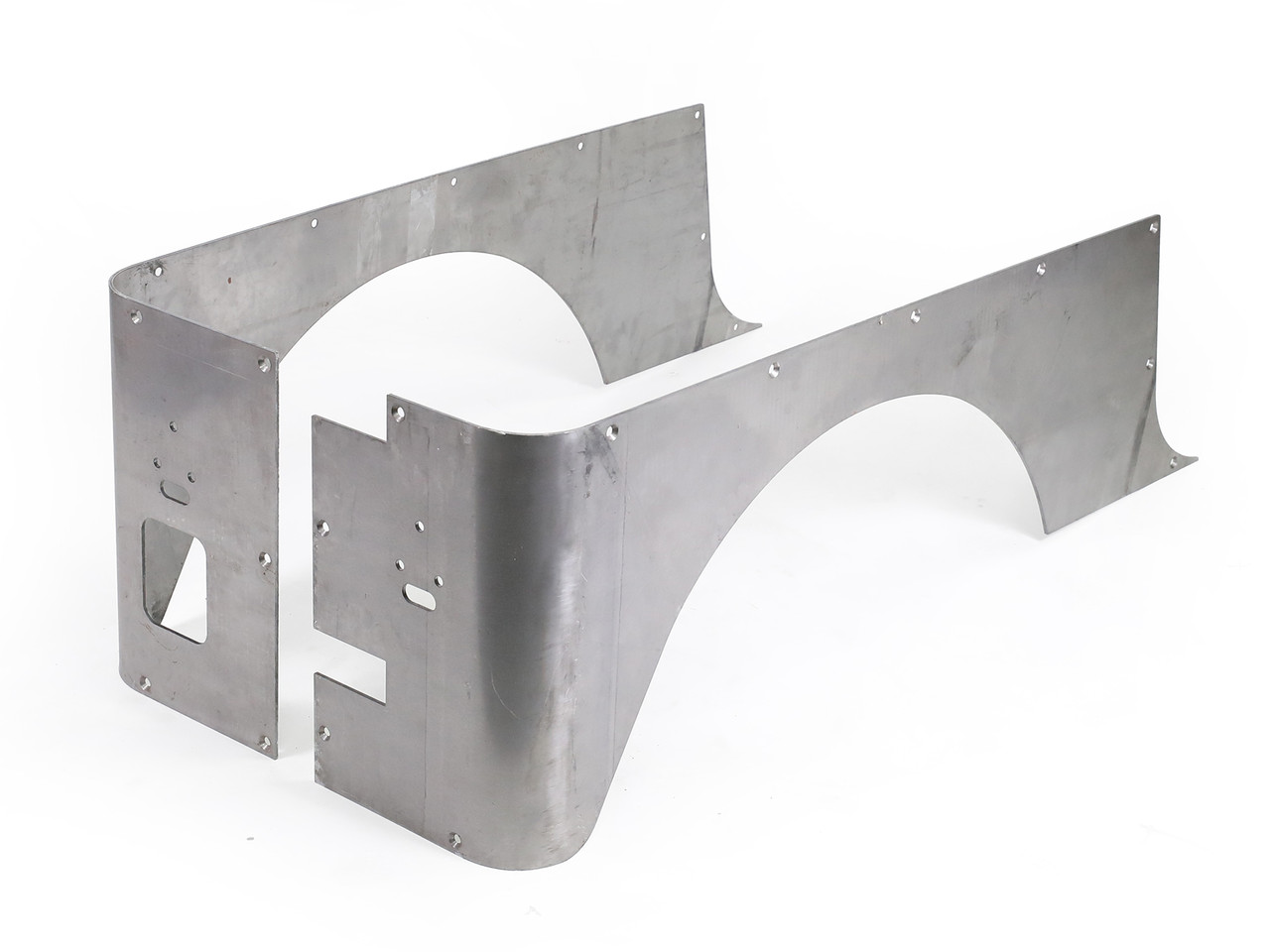 YJ Full Corner Guards (Standard) Steel GenRight Jeep Parts