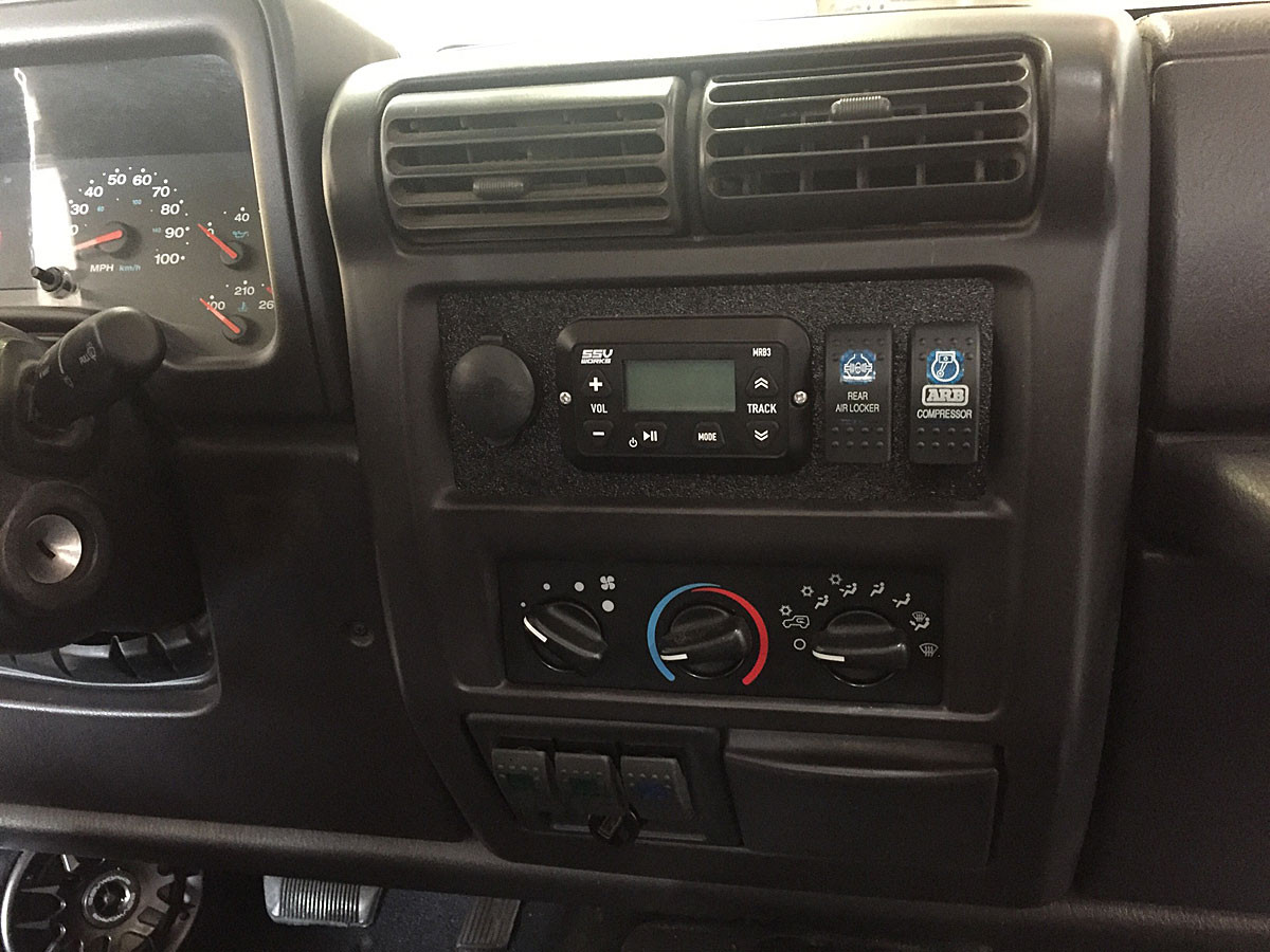 jeep tj bluetooth radio