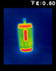 FLiR Thermal Image of iQ Vaporizer with heatshield installed