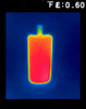 FliR Thermal Image of iQ running at max temperature