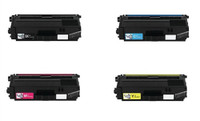Remanufactured Brother TN-331 / TN-336 Toner Cartridges Pack of 4