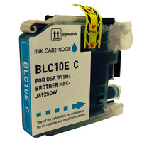 Compatible Brother LC10EC (LC-10EC) Super High Yield Cyan Ink Cartridge