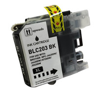 Compatible Brother LC203BK Black Ink Cartridge - Replacement Ink Catridge for MFC-J4320DW. MFC-J4420DW, MFC-J4620DW, MFC-J5520DW, MFC-J5620DW, MFC-J5720DW