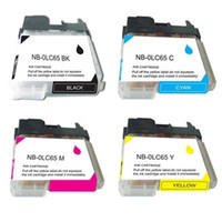 Compatible Brother LC65 Set of 4 High Yield Ink Cartridges: 1 each of Black, Cyan, Yellow, Magenta