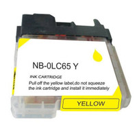Compatible Brother LC-65Y (LC65Y) High Capacity Yellow Ink Cartridge