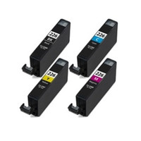 Compatible Canon CLI-226 Set of 4 Ink Cartridges: 1 each of Black, Cyan, Yellow, Magenta