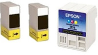 Remanufactured Epson Stylus Color 480 Set of 3 Ink Cartridges: 2 Black & 1 Color