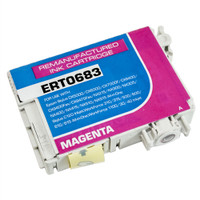 Remanufactured Epson T068320 (T0683) High Yield Magenta Ink Cartridge - Replacement Ink for Epson Stylus - C120, CX5000, NX510; WorkForce - 30, 610