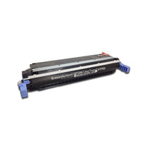 Remanufactured HP C9730A (645A) Black Laser Toner Cartridge - Replacement Toner for HP Color LaserJet 5500 & 5550