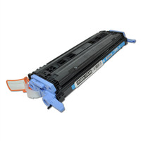 Remanufactured HP Q6001A Cyan Laser Toner Cartridge - Replacement Toner for HP Color LaserJet 1600, 2600, CM1015, CM1017