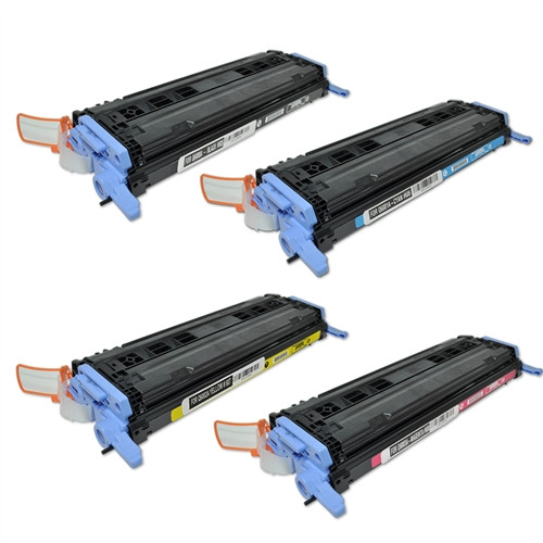 HP 1600 (124A) Toner Cartridges (Q6000A, Q6001A, Q6002A,Q6003A)