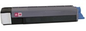 Remanufactured Okidata 43487734 Magenta Laser Toner Cartridge for the C8800 Series