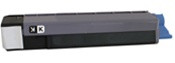 Remanufactured Okidata 43487736 Black Laser Toner Cartridge for the C8800 Series