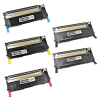 Toner Cartridges Compatible with Samsung CLP-315 Series - Set of 5 Laser Toner Cartridges