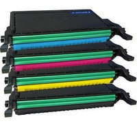 Compatible Samsung CLP-660 Set of 4 High Capacity Laser Toner Cartridges