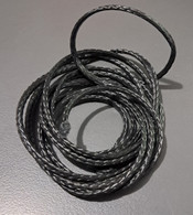 Off cut - 3mm Single Braid - Dyneema - Black 1.90m