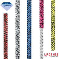 Rope 6mm Liros Magic Edge - Black/Yellow (per metre)