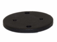 F18 aluminum mounting plate for tack line cleat