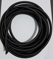 8mm shock cord - Black - per metre