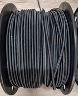 4mm shock cord - Black - whittams - per metre