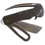 SS yachting knife serrated