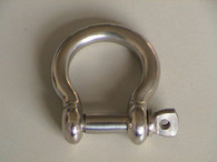 Bow Shackle Round Body S/S 4mm 