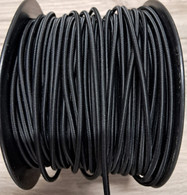 3mm shock cord - Black - per metre